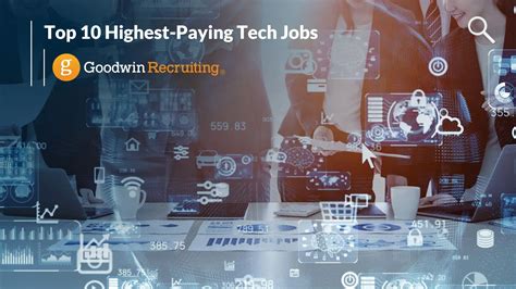 Top 10 Highest-Paying Tech Jobs - Goodwin Recruiting