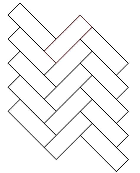 Image result for How to Do a Herringbone Pattern