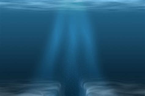 Underwater Ocean Trench