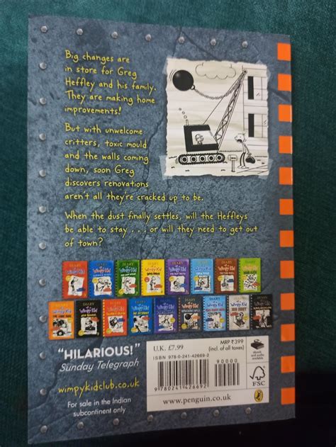 Diary Of A Wimpy Kid Wrecking Ball (Book 14) : Jeff Kinney: Amazon.in ...