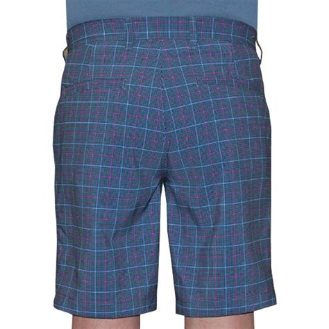 Plaid Golf Shorts