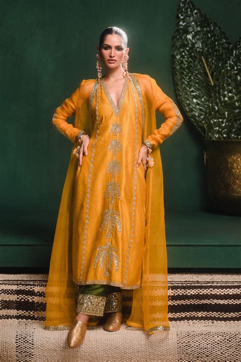 Masaba - The Aam Panna Kurta Set - Elahe