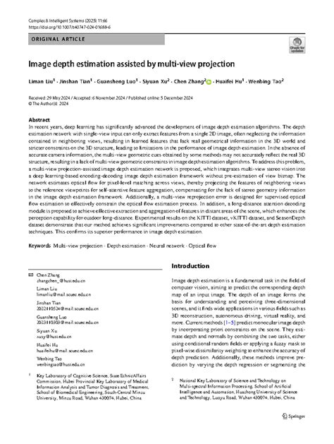 Stereppair Depth Estimation: Enhancing Image Depth Accuracy in Complex ...