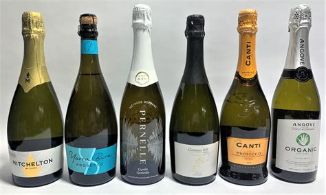 Lot - Six Sparkling White Wines