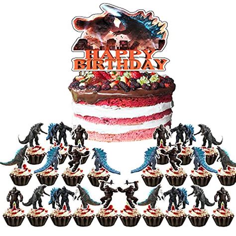 Buy Godzilla VS Kong Party Supplies, Party Packs for 10 Guests Includes ...