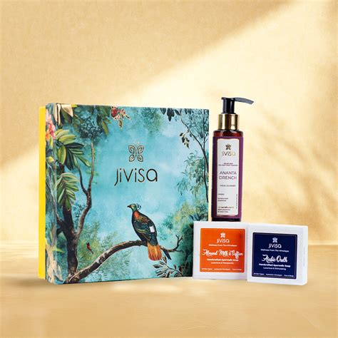 JiViSa Monal Collection | Face Cleanser & Soap Gift Box | Luxury