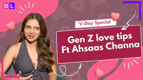Valentine’s Day 2025: Ahsaas Channa doles out love tips for Gen Z ...