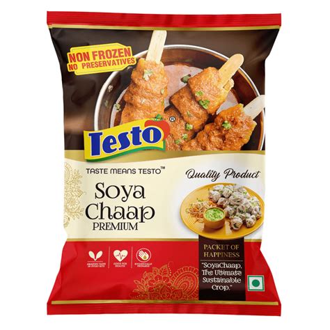 Testo Premium Soya Chaap 1 Kg Ambient Wholesalers with Mandi rates in India
