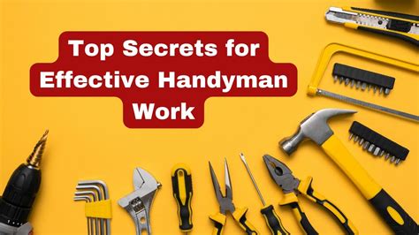 Image result for Handyman Tips