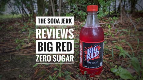 Big Red Zero Sugar — TheSodaJerk.net