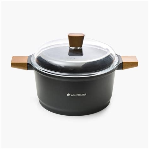 Buy WONDERCHEF Caesar Non-Stick Casserole with Lid - 5L from Wonderchef ...