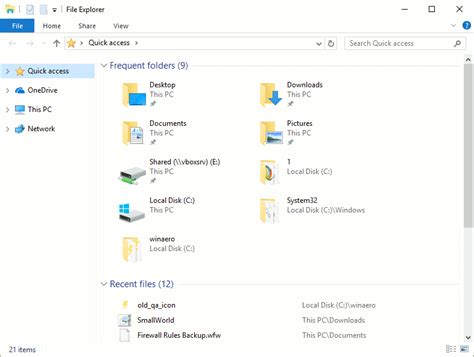 Image result for File Explorer Windows 10 Quick Access