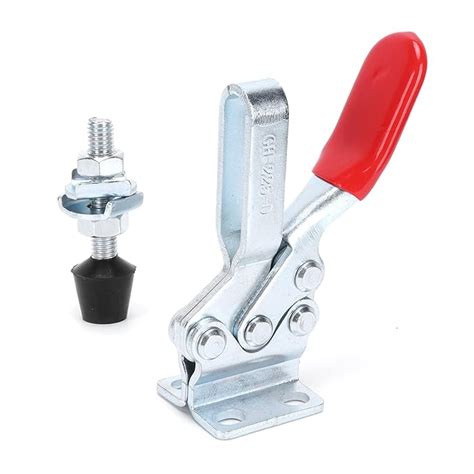 Welding Clamp, Horizontal Clamp 507.1lb Clamping Force Toggle Clamp ...