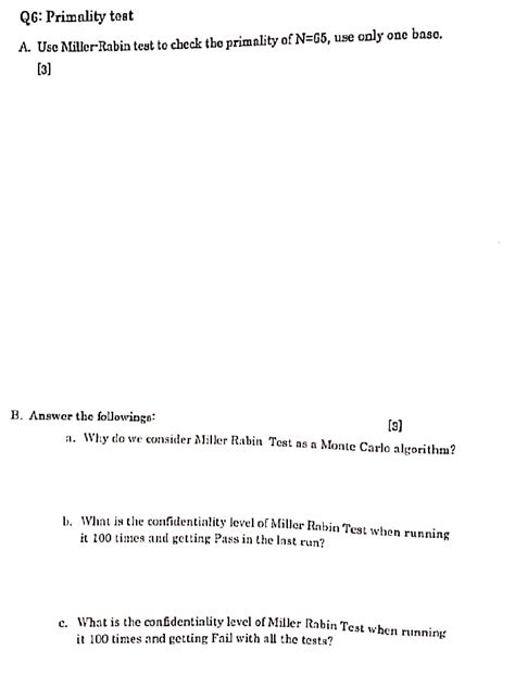 Rezultat imagine pentru Miller-Rabin Test for Primality