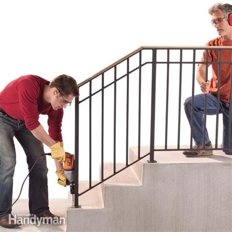How To Install Handrail On Basement Steps - Openbasement