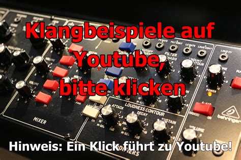 Behringer Model D Test 的图像结果