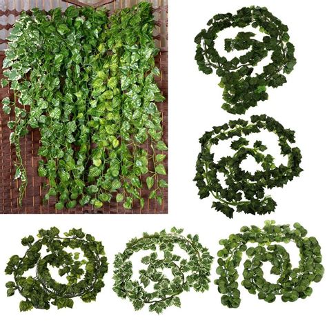 Buy Universal Sweet Potato Leaf Winomo 12Pcs 65Ft Artificial Wall ...