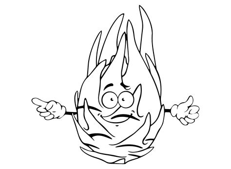 20+ Dragon Fruit Coloring Pages - Free Printable PDF & Online Coloring