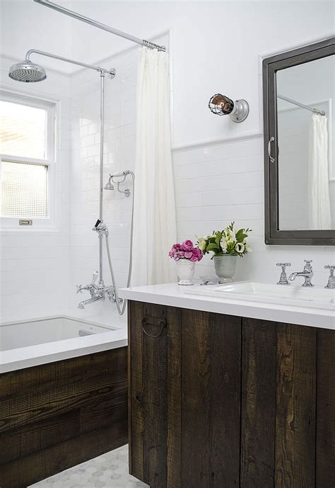 Bathroom With Tub Shower Combo