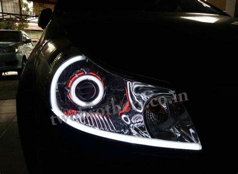 Sx4 Projector Headlights With Audi Convertable DRL V2 - Car Projector ...