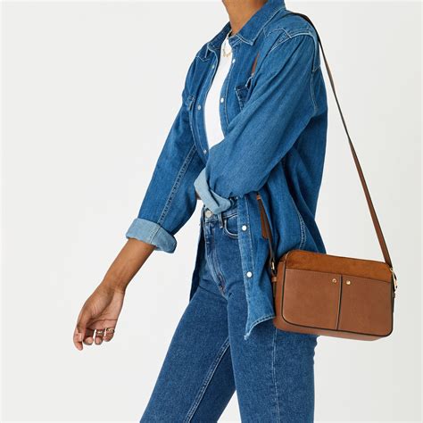 Buy Charlotte Tan Cross Body Sling Bag Online - Accessorize India