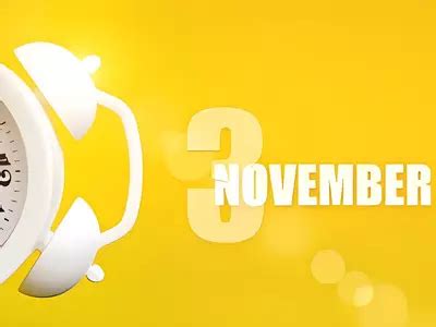 3 November What Happened On This Day In History