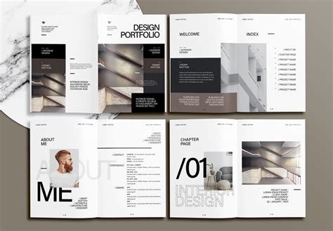 Image result for Interior Design Portfolio InDesign