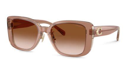 Coach HC8352 brown , gray frame with brown gradient lenses. Lenses ...