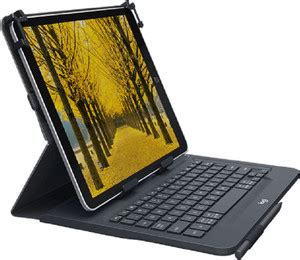 Logitech UNIVERSAL FOLIO Case with integrated Bluetooth keyboard for 9 ...