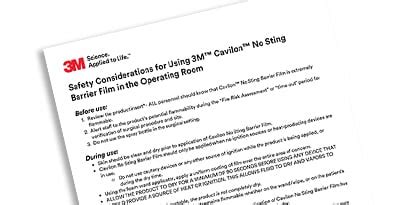3M™ Cavilon™ No Sting Barrier Film | 3M US