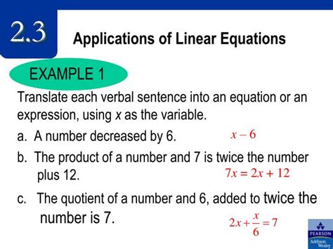 Image result for Linear Word Problems in One Variable Algebra 1