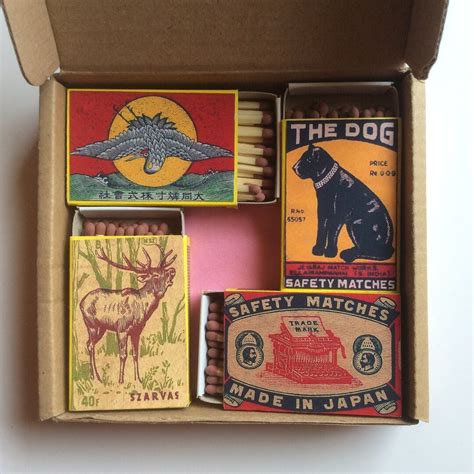 Vintage Matchboxes,matchbox Collection S,matchbox Lover Gifts ...