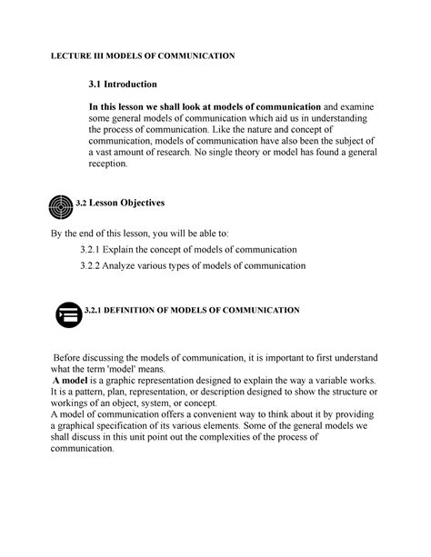 Image result for Communication Models Lecture