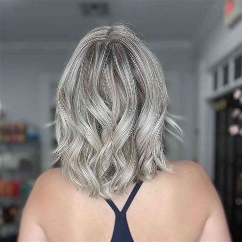 Platinum Blonde Balayage
