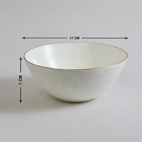 Buy Altius Bone China Printed Cereal Bowl - 800ml from Home Centre at ...