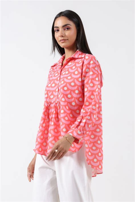 Jaipur cotton women tops | Hand block printed shirts for women – jaipurrang