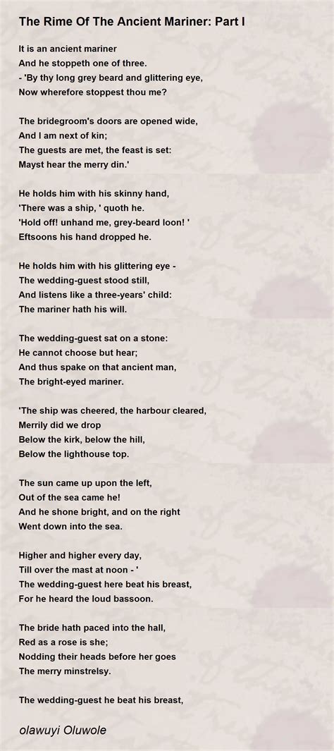 Rime of the Ancient Mariner Poem Analysis: Why Coleridge’s Sea Tale ...
