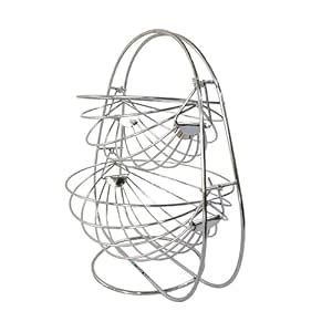 Sulfar Stainless Steel 2-Tier Swing Step Shelf Rack Fruits & Vegetable ...