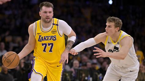 Luka Doncic on Lakers Uniform HD wallpaper download