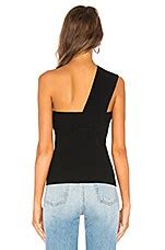 Autumn Cashmere One Shoulder Tube Top in Black | REVOLVE