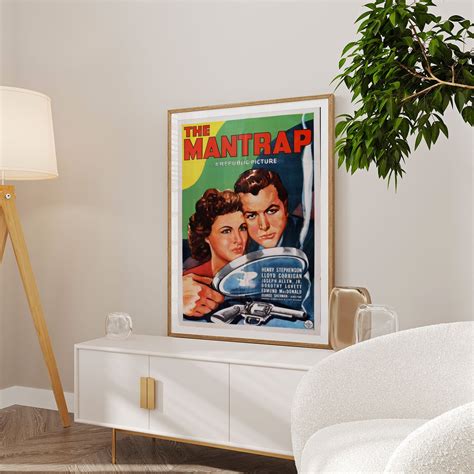 The Man Trap Old Movie Poster: Buy Movie Posters Online – Dessine Art