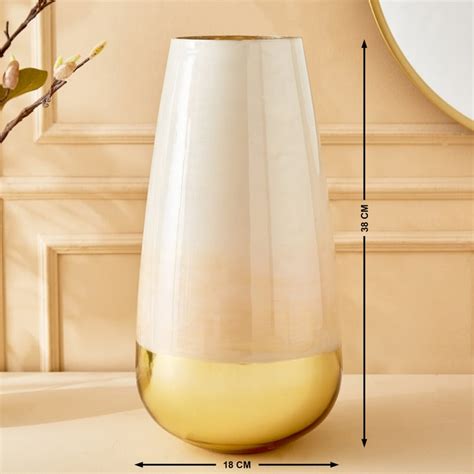 Buy Eternity Vogue Pearl Glass Vase from Home Centre at just INR 2399.0