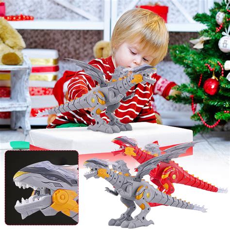 Buy Cbcbtwo Dinosaur Toys, Mechanical Dinosaur Robot Dragon Mecha ...