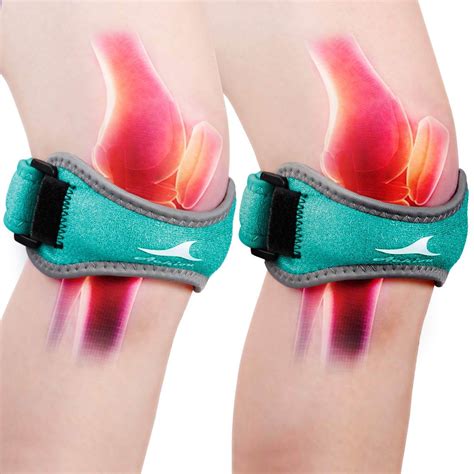 2 Pack Patellar Tendon Strap - Achiou