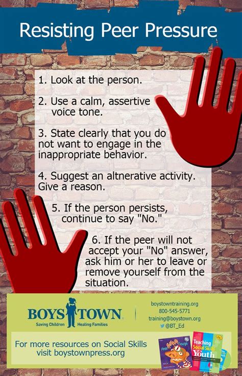 Image result for Dare Program Lesson Peer-Pressure