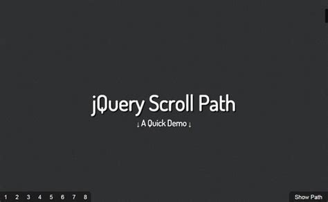 JavaScript Scrolling Effect 的图像结果