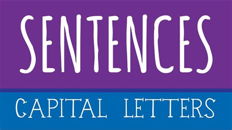 Image result for Using.Capitals In.sentences