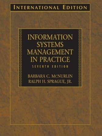 Buy Information Systems Management in Practice: International Edition ...