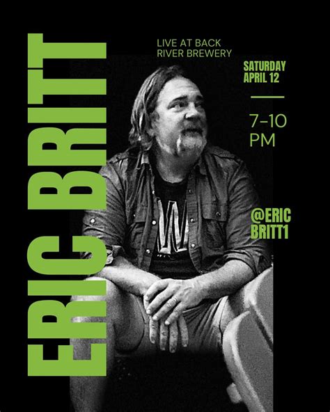 Eric Britt LIVE, 402 1st Street Upper, Tybee Island, GA, 12 April 2025 ...