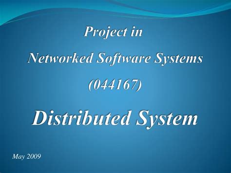 Image result for Distributed System Project